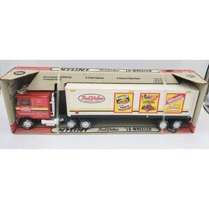 Nylint True Value Hardware Semi Truck Tractor Trailer Pressed Metal W/ Box 9111